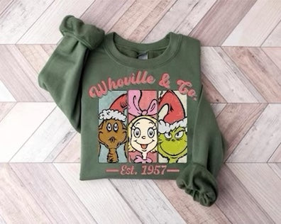 Whoville & CO . Crewneck Sweatshirt