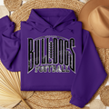 Bulldogs Football Spirit Tee, Crewneck +Hoodie