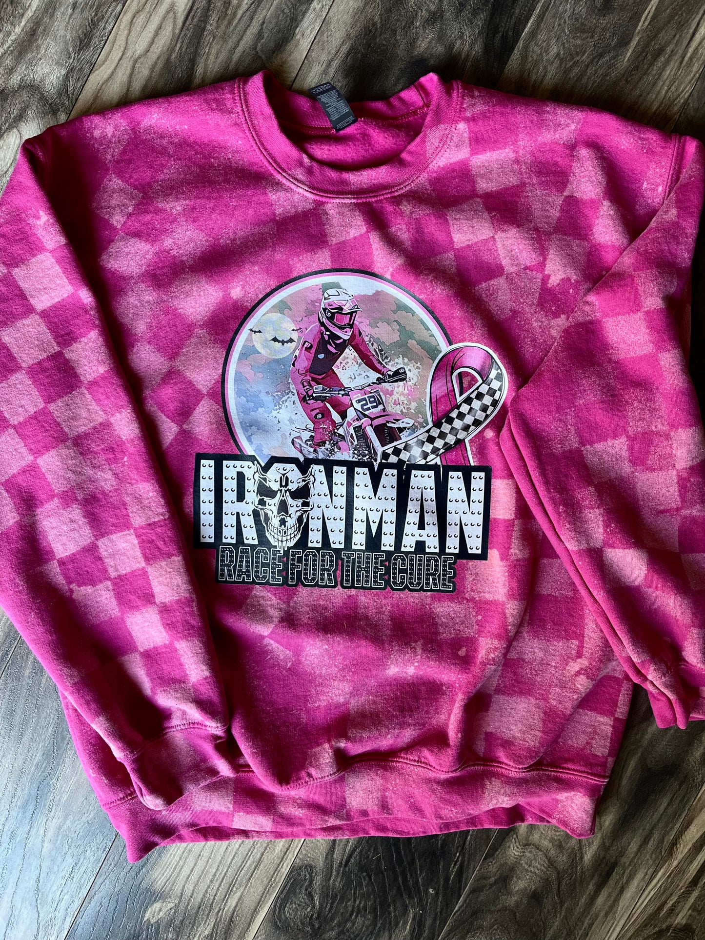 Ironman Checkered Crewneck 2024