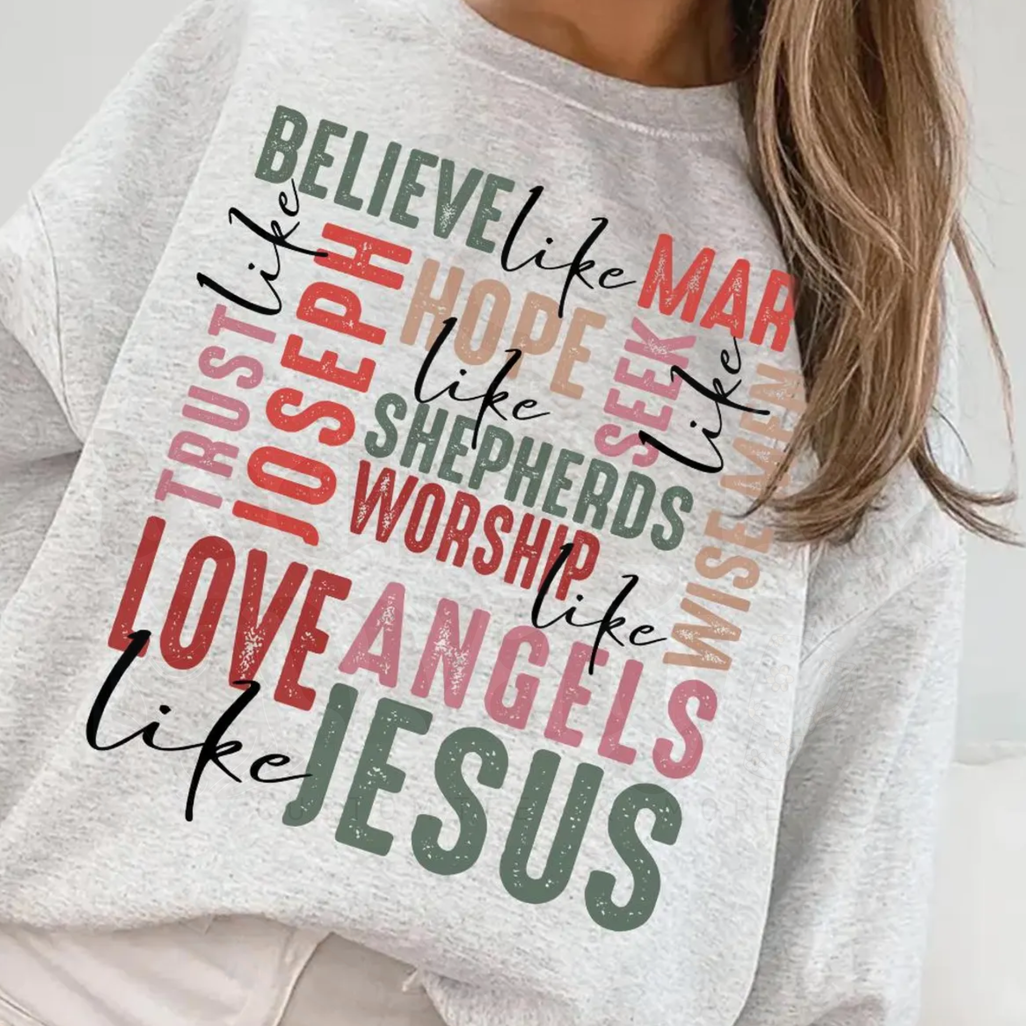 Believe Like Jesus Crewneck