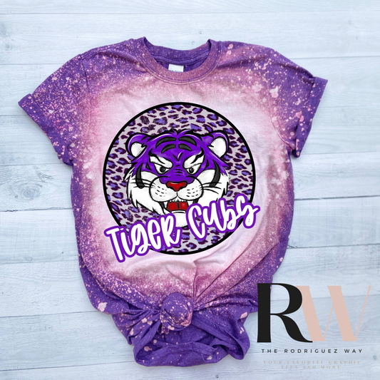 Tiger Cubs Bleached Graphic T