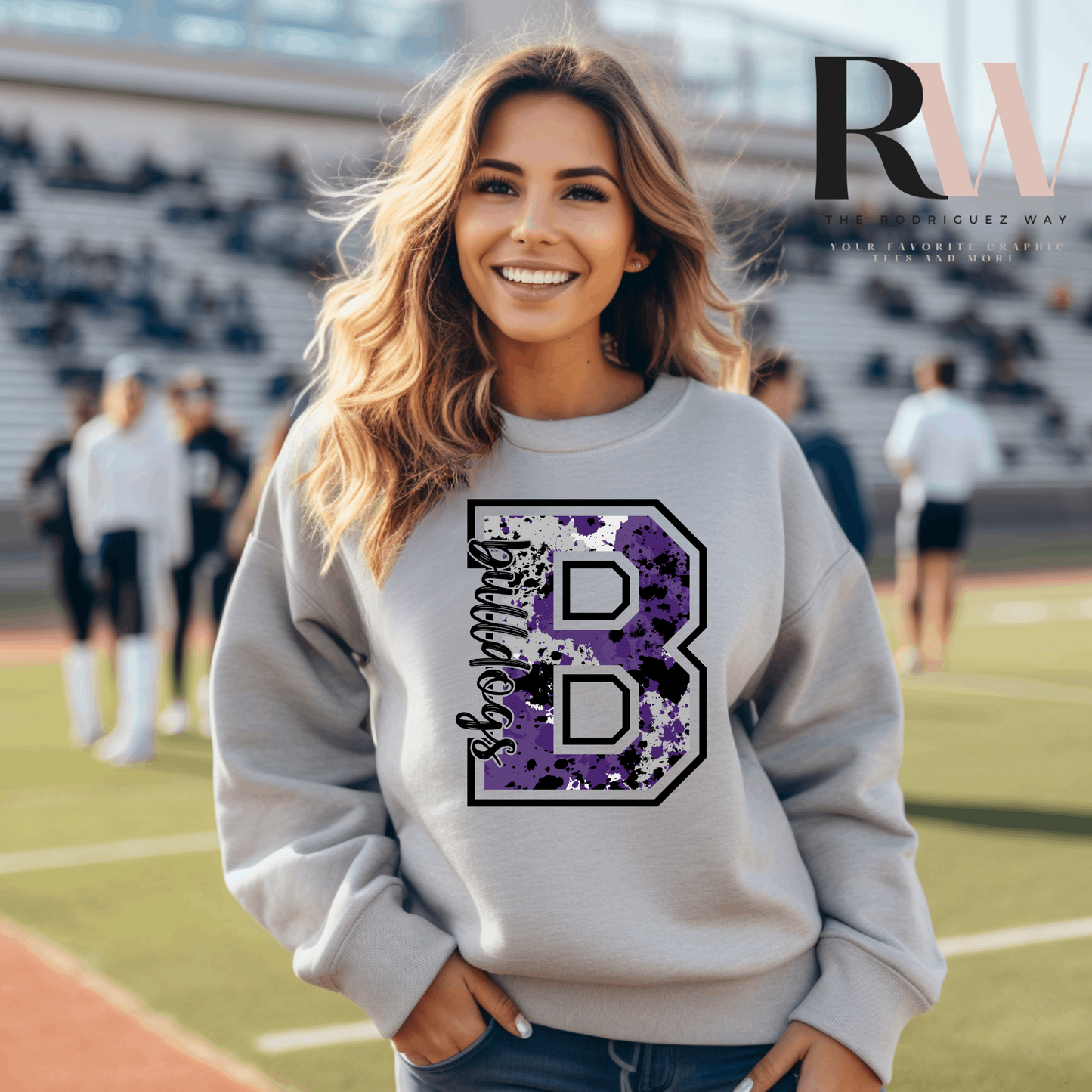 B Bulldogs Crewneck