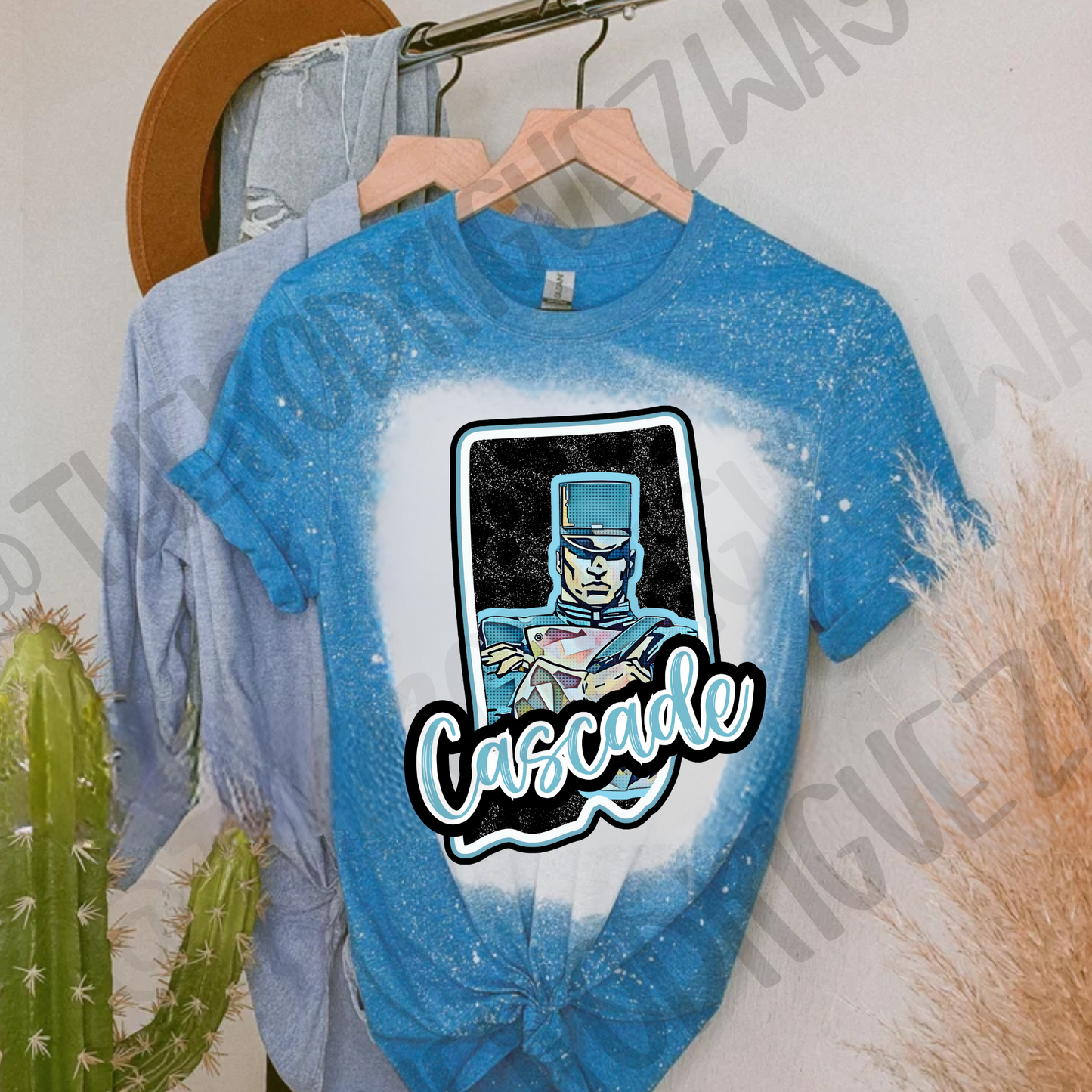 Cascade C Bleached Graphic T