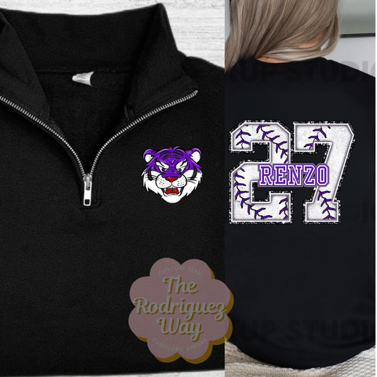 Tiger Cubs Custom Comfort tee ,Crewneck, Quarter Zip