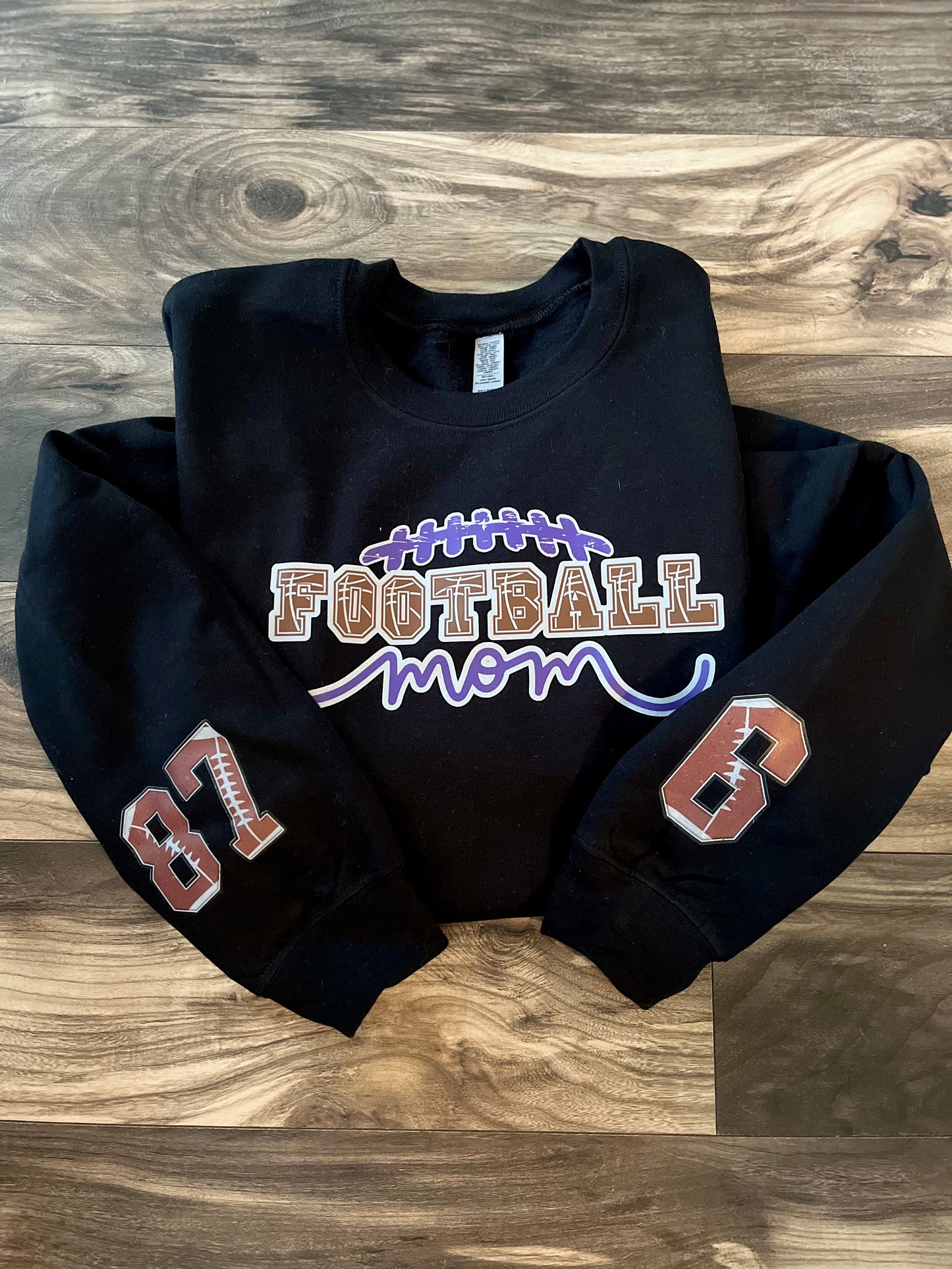 Custom Football Mom , Brother, Dad, Grandma , Grandpa Etc.