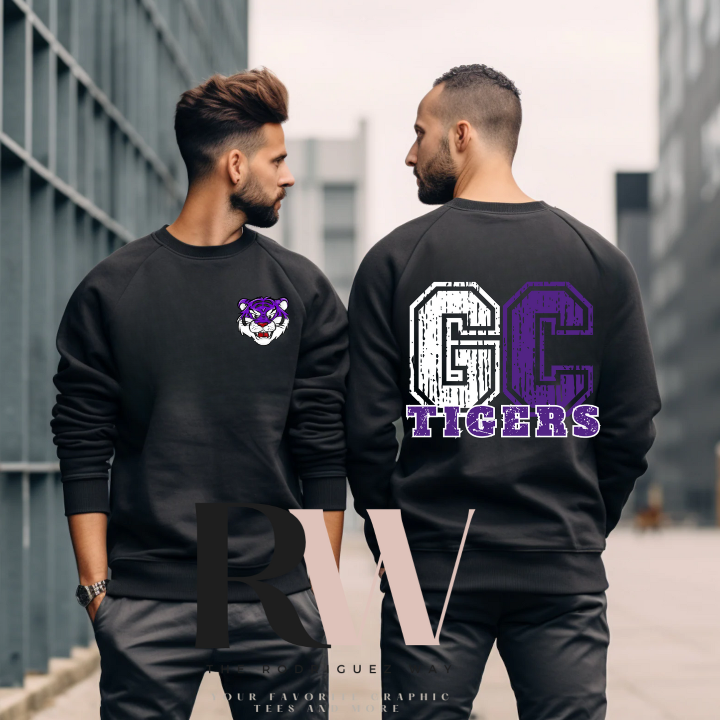 GC Tigers Front and Back Unisex Design