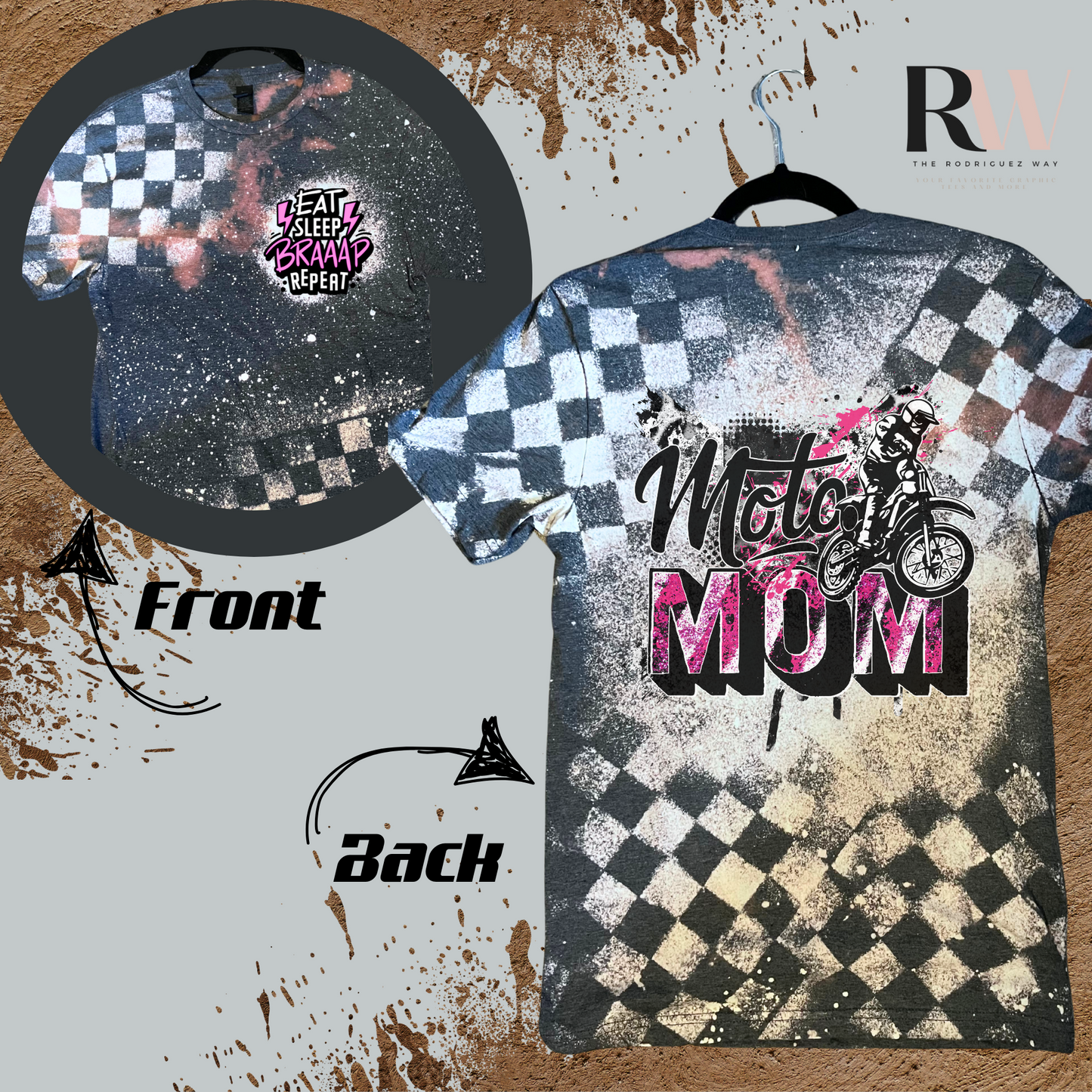 Moto Mom Graphic T