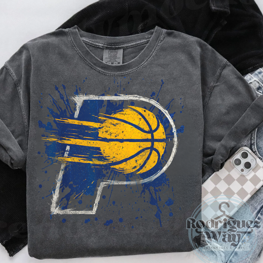 Pac** Splattered Comfort Colors Tee