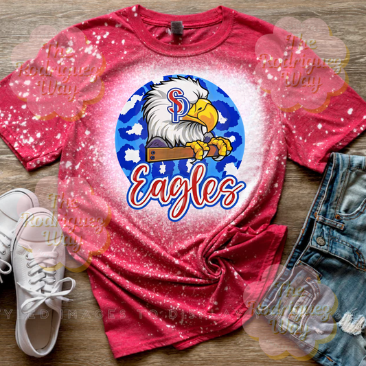 SP Eagles Bleached Graphic T