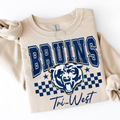 Tri- West Bruins Varsity Crewneck