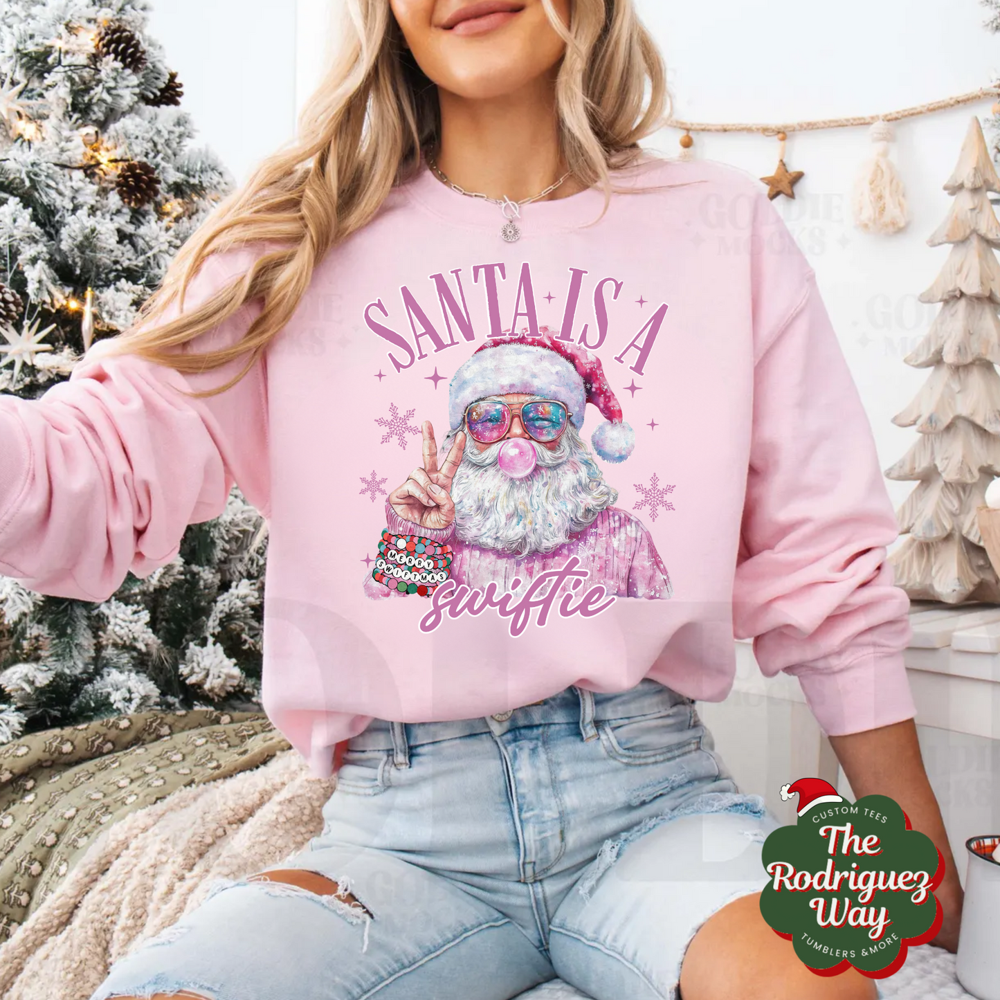 Santa/ Grin** is a Swiftie Crewneck