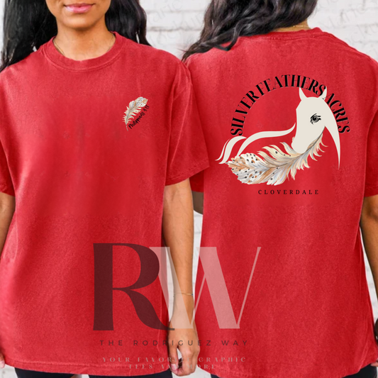 Silver Feathers Acres Tshirt & Hoodie