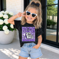 Brownsburg Bulldogs Retro Spirit Tee or Crewneck