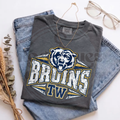 TW Bruins Distressed Comfort Colors Tee