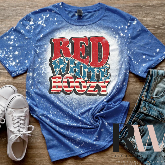 4th of July SALE Red white and Boozy