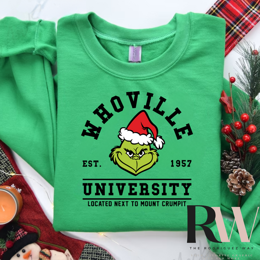 Whoville Universtiy Crewneck